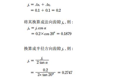 中空旋转平台减速机的齿轮产生齿隙的两种方法