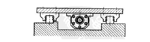 电动缸内部结构滚珠丝杆与工作台及底座的安装